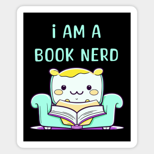 I am a Book Nerd Sticker